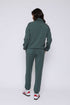 Everly-Luxe Fleece 1/2 Zip Mock neck